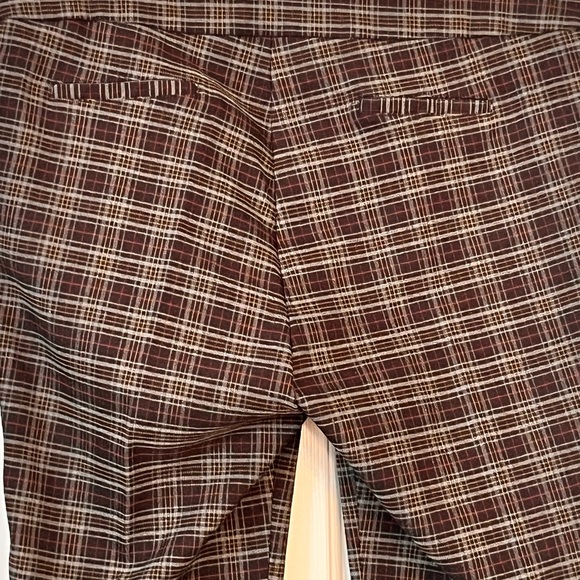 Soho Dark Black and Grey Checkered Pants - Picture 6 of 8